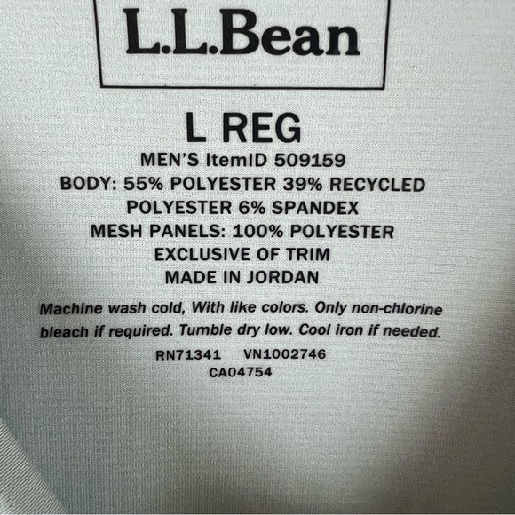 📍SOLD📍L.L. Bean Tropicwear Knit Crew Shirt - Picture 3 of 5
